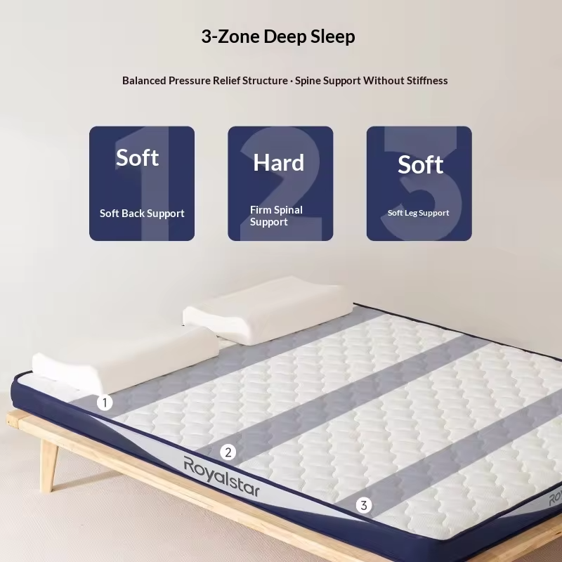 Filler latex non-full latex Queen Size Foam Mattress Cooling Gel Breathable Hypoallergenic Orthopedic Pressure Relief
