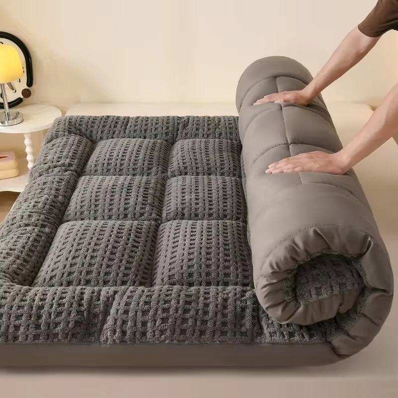 Multi-functional Classic New Class A Shu cotton velvet milk velvet feather velvet mattress bed mattress multi-functional cushion