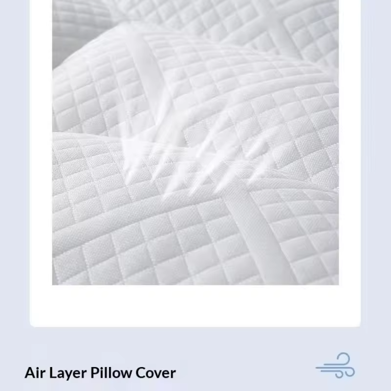 1pc Deep sleep memory pillow, scientifically zoned cervical spine protection, ergonomic design