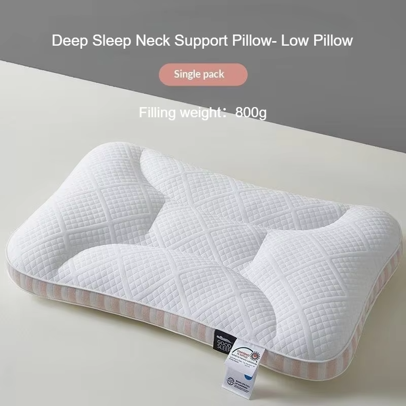 1pc Deep sleep memory pillow, scientifically zoned cervical spine protection, ergonomic design
