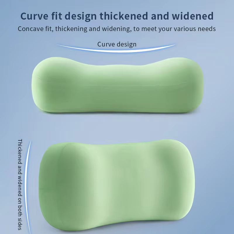 Office nap tool - Ice silk nap pillow, student nap pillow, small pillow, waist support pillow, waist protection cushion