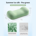 Office nap tool - Ice silk nap pillow, student nap pillow, small pillow, waist support pillow, waist protection cushion