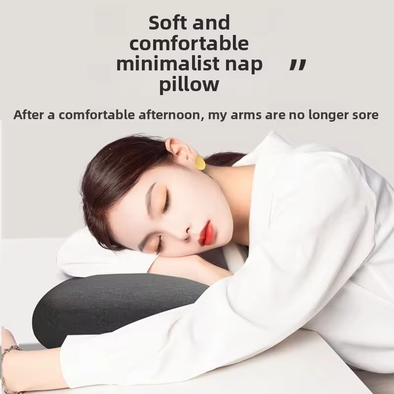 1pcs Mini Memory Foam Pillow Office Nap Pillow Portable Travel Neck Lumbar Support Cushion