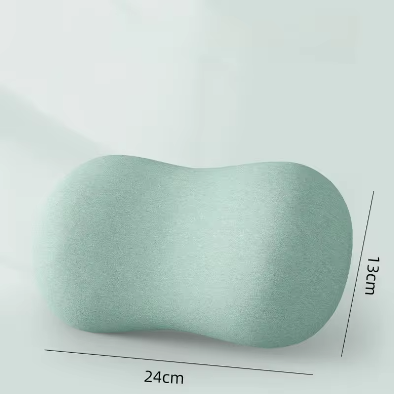 1pcs Mini Memory Foam Pillow Office Nap Pillow Portable Travel Neck Lumbar Support Cushion