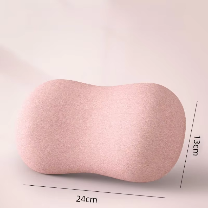 1pcs Mini Memory Foam Pillow Office Nap Pillow Portable Travel Neck Lumbar Support Cushion