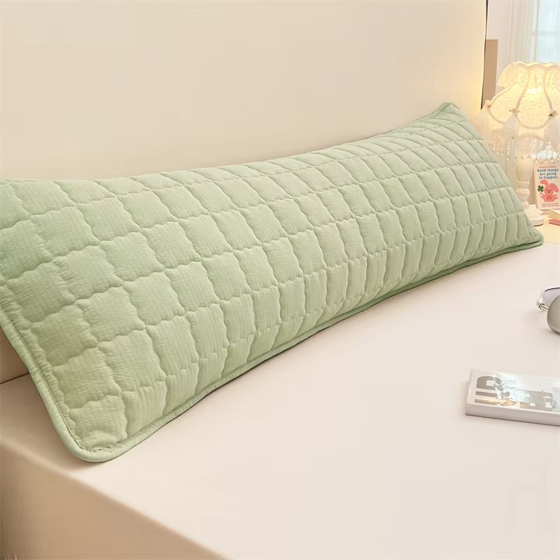 1pc Solid-color Long Pillowcase, Decorative Pillowcase, Pillowcase *1 (without Core), Soft and Comfortable Fabric