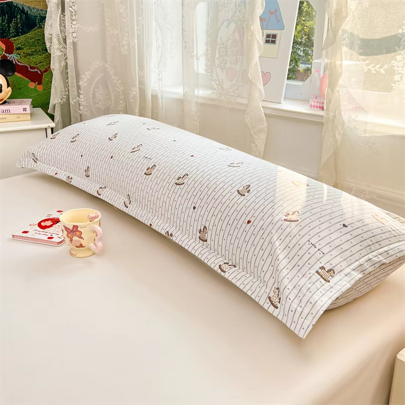 120cm 150cm 180cm  Long Pillowcase for Couples Extra Long Body Pillow Cover    Case Home Bedding (Cover Only Without Core)