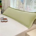 1PC Sharing Pillowcase for Couples, Queen Size Double Long Pillow Cover | for Hugging, Super Comfortable, All Season (No Filler)