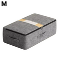 Large Capacity Underbed Storage Bag,Foldable Quilt Blanket Organizer,Foldable Clothing Storage For Pants Coats,Wardrobe Closet